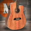 Oscar Schmidt OD312CESM-R Dreadnought (12 String) Cutaway Acoustic Electric Guitar. Spalted Maple (OD312CESM-A-U) | Musician Madness