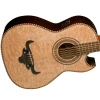 Oscar Schmidt OH32SEQN Acoustic Electric Bajo Quinto w/Bag - Quilt Natural (OH32SEQN-U) | Musician Madness