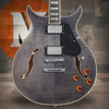 Washburn SH35TB Wing Series Semi Hollow Electric Guitar. Trans Black (SH35TB-U) | Musician Madness