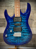Ibanez GIO RX 6 String Electric Guitar - Left Handed - Transparent Blue Burst (GRX70QALTBB) | Musician Madness