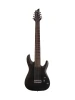 Schecter C8 Deluxe Electric Guitar - Satin Black (440) | Musician Madness