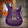 Schecter C-1 Standard Plus Transparent Purple Burst Electric Guitar (3935) | Musician Madness