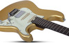 Schecter Nick Johnston Traditional HSS 10th Anniversary Electric Guitar - Atomic Saffron (1155) | Musician Madness