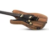 Schecter Sun Valley Super Shredder FR Left Hand Guitar Black Limba - Natural Satin (1267) | Musician Madness