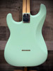 Fender Tom DeLonge Stratocaster Rosewood Fingerboard, Surf Green | Musician Madness