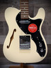 Squier Affinity Series Telecaster Thinline - Laurel Fingerboard - Black Pickguard - Olympic White | Musician Madness