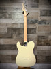 Squier Affinity Series Telecaster Thinline - Laurel Fingerboard - Black Pickguard - Olympic White | Musician Madness
