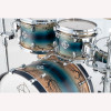 Dixon Artisan Maple 422 Shell Pack Enchanted Electric Blue Reverse Burst (PODAN422-11-EA-CR)