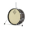Dixon Little Roomer 7 x 20 Bass Drum Black Coal (L0720BKC) | Musician Madness
