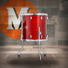 Dixon Artisan Maple 14x14 Floor Tom See Through Red (PDFAN1414STR-CR) | Musician Madness
