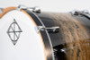 Dixon Artisan Select 422 Shell Pack PMT over Black to Black Burst (PODAX422-07-BKMBB-CR) | Musician Madness
