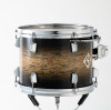 Dixon Artisan Select 422 Shell Pack PMT over Black to Black Burst (PODAX422-07-BKMBB-CR) | Musician Madness
