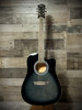 Washburn WA90CETBBPACK Learn & Play Pack Acoustic Electric Guitar Bundle - Transparent Black Burst (WA90CETBBPACK-U) | Musician Madness