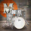 Gretsch Energy 5pc Drum Kit, with Hardware & Cymbals - Silver Sparkle (GE4E825) | Musician Madness
