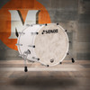 Sonor Momentum Beech 22X17.25 Bass Drum No Mount Satin Pure White (MTB-221725-BD-SPW)
