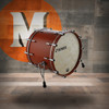 Sonor SQ1 24"X 14" Bass Drum - Satin Copper Brown (SQ1-2414-BDNM-SCB)