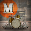 Sonor SQ1 22" 3-PC Shell Pack - Satin Gold Metallic (SQ1-322NMCSGM)