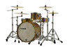 Sonor SQ1 22" 3-PC Shell Pack - Satin Gold Metallic (SQ1-322NMCSGM)