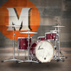 Sonor Vintage Series 22" 3PC Shell Pack - Vintage Red Oyster (VT-322NMCVRO)