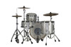 Sonor Vintage Series 22" 3PC Shell Pack w/ Mount - Vintage Silver Glitter (VT-322WMCVSG)