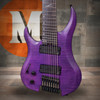 Legator Ghost Multi Scale 8-String Left Hand Electric Guitar - Purple Flame (G8FSSL-PR) | Musician Madness