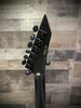 LTD Arrow Black Metal Floyd Rose Electric Guitar – Black Satin - Used