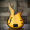Ibanez SR Bass Workshop 4 String Electric Bass - Hollow Body Fretless - Natural Browned Burst Flat (SRH500FNNF) | Musician Madness