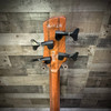 Ibanez SR Bass Workshop 4 String Electric Bass - Hollow Body Fretless - Natural Browned Burst Flat (SRH500FNNF)