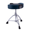 Mapex T855BL DBL Braced 3-Leg Blue Leather Breathable Saddle Throne | Musician Madness