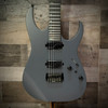Ibanez RG Prestige 6 String Electric Guitar w/Case - Gray Metallic Flat (RGR5121RBGRF) | Musician Madness