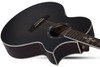 Synyster Gates 'SYN GA SC' Acoustic Guitar - Trans Black Satin Burst (3701) | Musician Madness