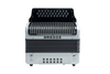 Hohner Corona C-II Accordion GCF White Rainbow (C-II GCF WHRB) | Musician Madness