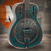 Recording King Metal Body A/E Gtr - Vintage Grn | Musician Madness