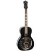 Recording King Dirty 30s Minnie Bucker Resonator Acoustic Electric - Matte Black | Musician Madness
