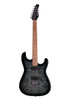 Washburn Sonamaster Elite Double Cutaway Electric Guitar - Flame Black Burst (SE2FTB-U) | Musician Madness