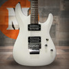 Schecter C-6 FR Deluxe Electric Guitar - Satin White (435) | Musician Madness