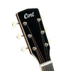 Cort Exotic Series SFX Ash Acoustic Electric Guitar - Black Finish (EXOTICSFXASHBK-U) | Musician Madness