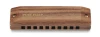 Suzuki MR-550H-F# Koa Pure Harp 10-Hole Diatonic Harmonica. Key of F# (MR-550H-F#-U) | Musician Madness