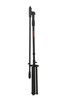 Stageline MS205B Microphone Stand Adjustable Height 40.5 62.8  30.3 Boom Arm, Plastic Clutches & Knobs, Counterweight, Tripod Base Spread 23? x 19.8? Black (MS205B-U) | Musician Madness