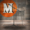 Stageline MS205B Microphone Stand Adjustable Height 40.5 62.8  30.3 Boom Arm, Plastic Clutches & Knobs, Counterweight, Tripod Base Spread 23? x 19.8? Black (MS205B-U) | Musician Madness