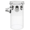DW Design Series Rata Tom 12" x 6" Clear Acrylic with TB12 (DDAC1206RTCL) | Musician Madness