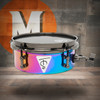 Latin Percussion Tony Succar 8" Micro Snare Drum - Rainbow Black Nickel (LP848-TS) | Musician Madness