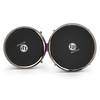 Latin Percussion Tony Succar 7.25" and 8.625" Bongos - Rainbow Black Nickel (LP201AX-TS) | Musician Madness