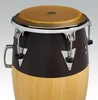 Latin Percussion E-Class 11.75" Conga - Oak Walnut/Natural with Chrome Hardware (LP559T-EC) | Musician Madness