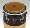 Latin Percussion E-Class 11.75" Conga - Oak Walnut/Natural with Chrome Hardware (LP559T-EC) | Musician Madness