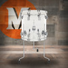 PDP Concept Acrylic 14" x 14" Floor Tom - Clear with Chrome Hardware (PDCA1414FTCL) | Musician Madness