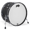 PDP Classic 14" x 24" Bass Drum Ebony with Ebony Hoops (PDCC1424KKEE) | Musician Madness