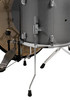 PDP Center Stage 5-Piece Drum Kit with Hardware Cymbals and Throne - Silver Sparkle (PDCE2215KTSS) | Musician Madness