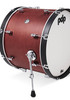 PDP Classic Kit with 20" Bass Drum Ox Blood with Ebony Hoops (PDCC2013OE) | Musician Madness