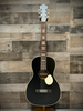Recording King Dirty 30's Single - Series 7 Parlor - AE w/Gold Foil P/U - Black | Musician Madness